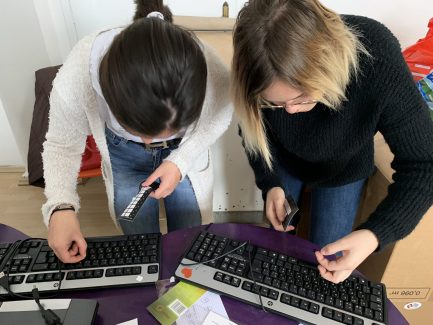 Die Tastaturen griechisch beschriften