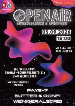 Openair Flyer 2026